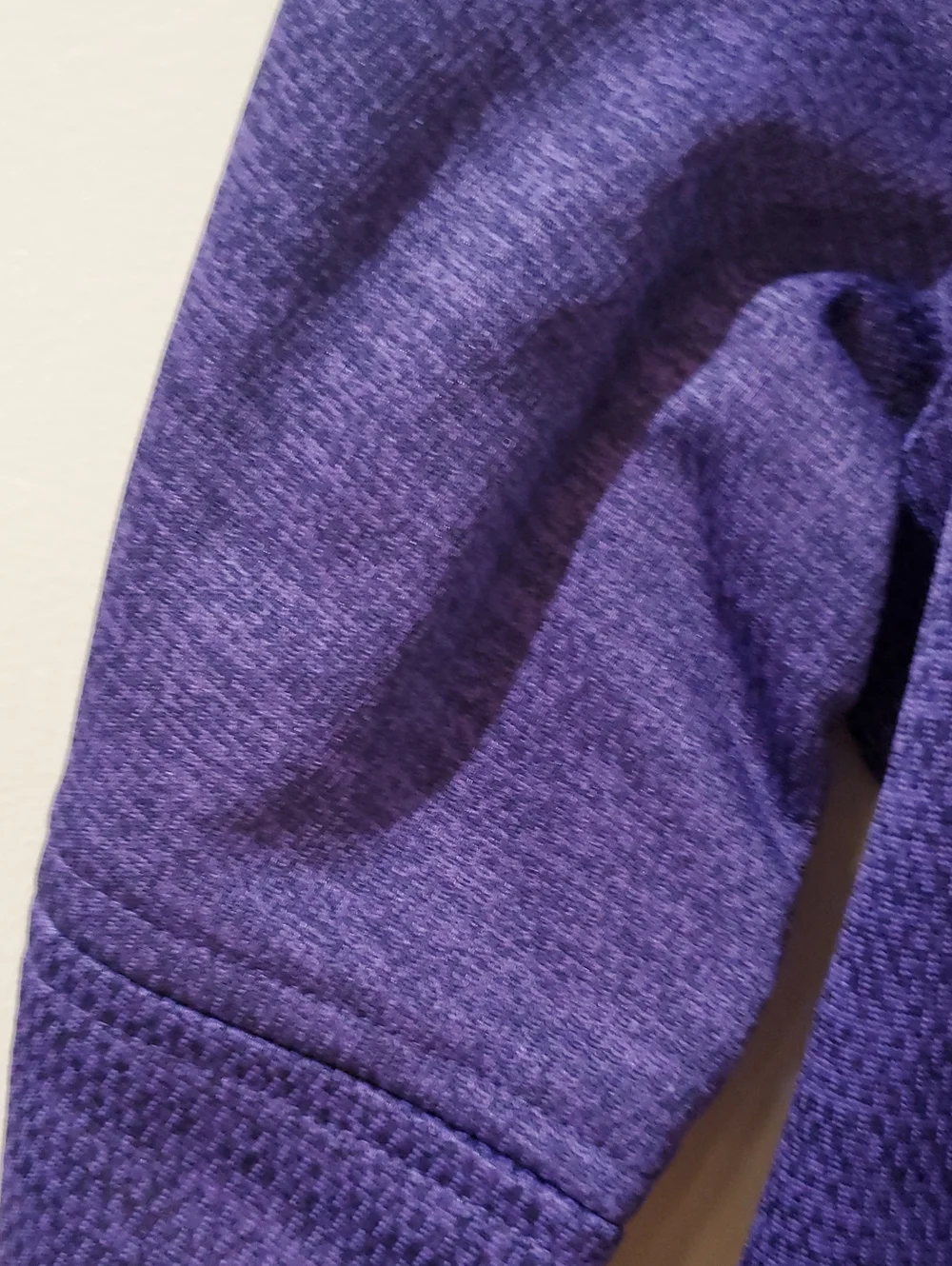 Adidas XS Mens Pullover With Kangaroo Pocket NWT Purple With Grey Accents